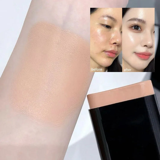 Eraser Foundation Stick Water Moist Light Concealer Foundation Covering Acne Scarring Dark Under-Eye Circles Face Beauty Makeup